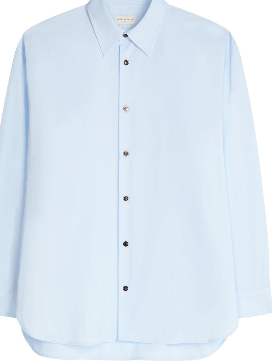 long-sleeve cotton Women Rabanne shirt 0501